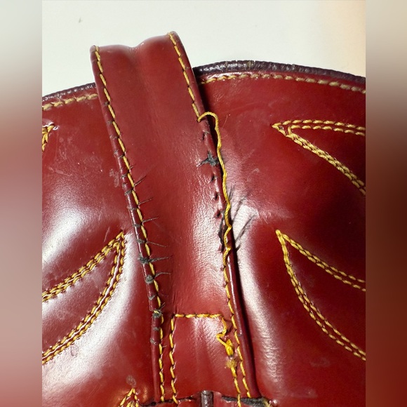 John Fluevog Red Flame Platform Cowboy Boots 8.5 READ - Picture 11 of 12
